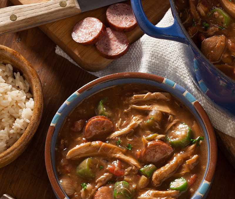 Cajun Gumbo with Chicken and Andouille Sausage